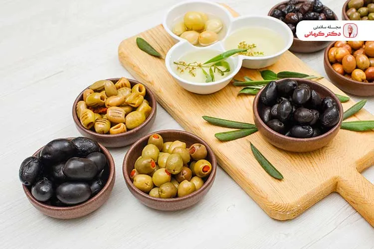 مصرف زیتون همراه با برخی مواد غذایی مانند سرکه برای لاغری پشتوانه علمی ندارد.
