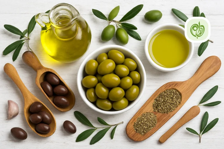 اینفوگرافی خواص زیتون