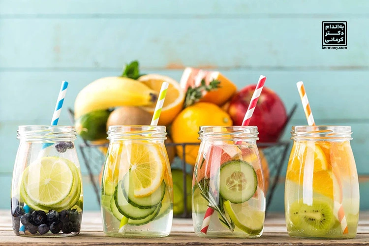 دتاکس واتر برای پاکسازی کبد