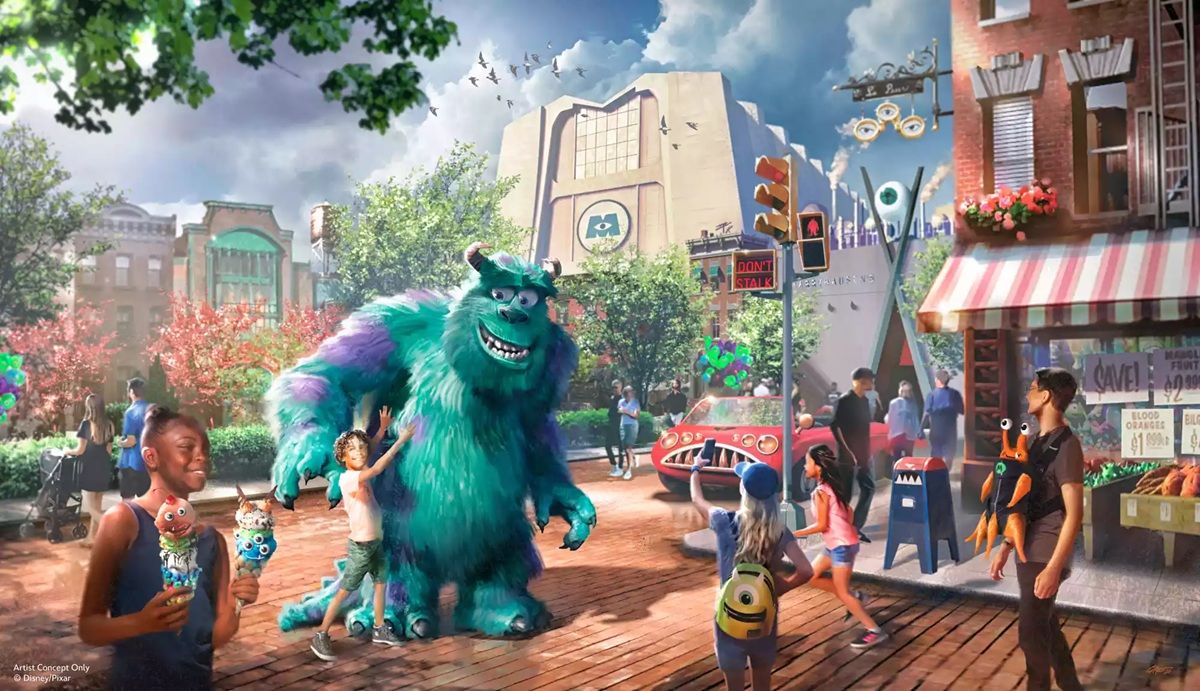 جزئیات جدید از سرزمین انیمیشن شرکت هیولاها در دیزنی ورلد | دیجینوی