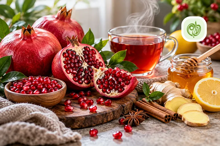 آیا پختن انار برای سرماخوردگی مفید است؟